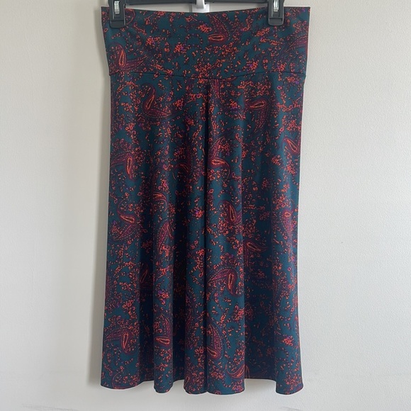 LulaRoe Azure Paisley Midi Skirt NEW - Picture 4 of 4